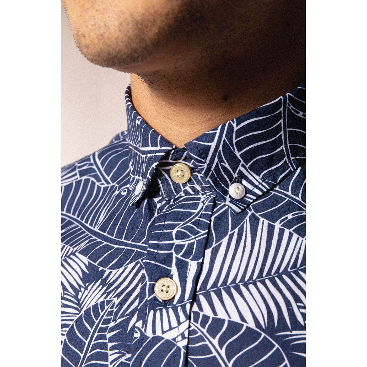 Chemise Manches Courtes À Imprimé Floral Graphique