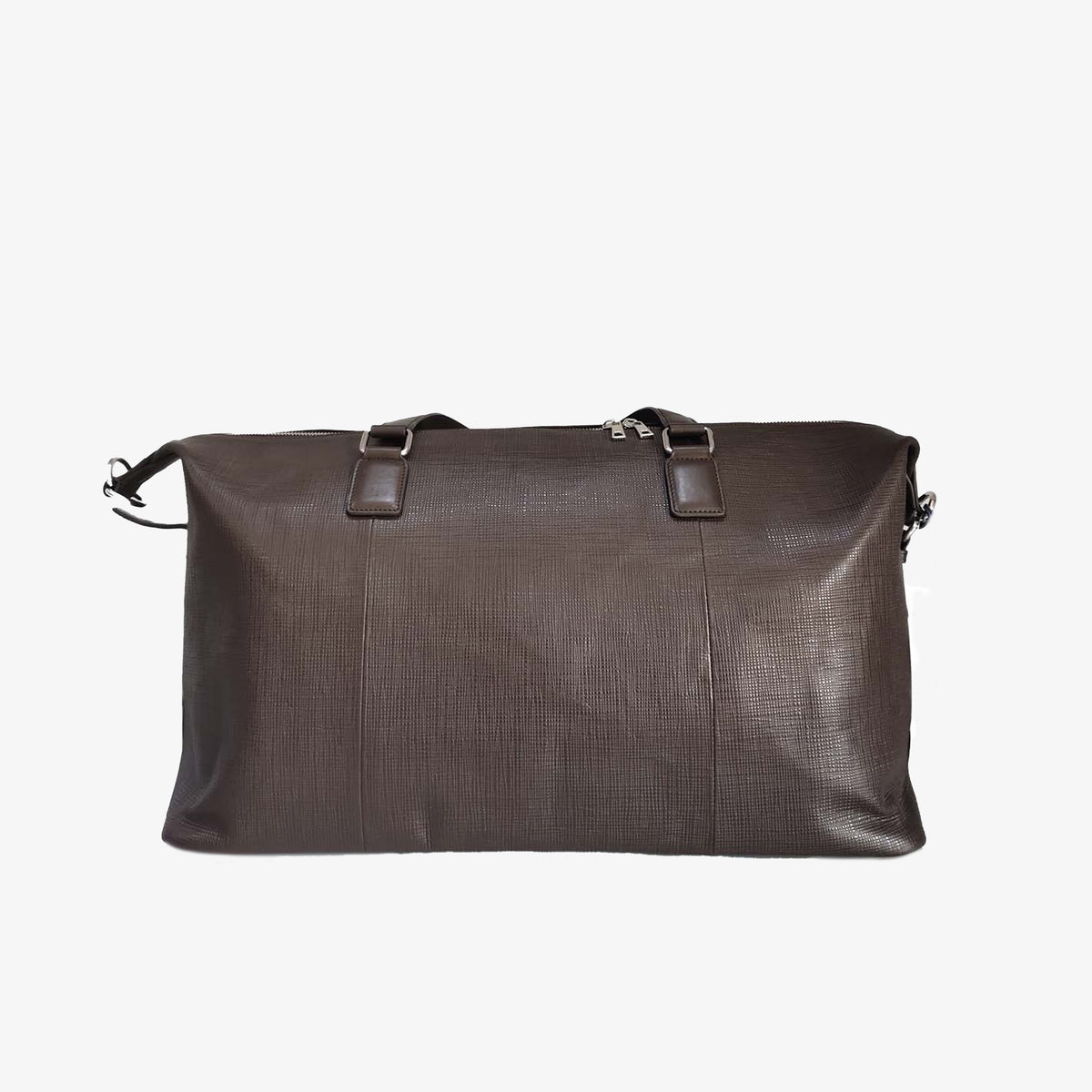 Reisetasche aus dunkelbraunem Rindsleder „Biarritz“