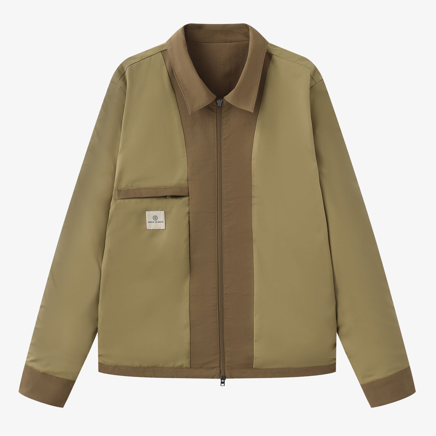 Blouson Domi bi-stretch taupe homme serge blanco