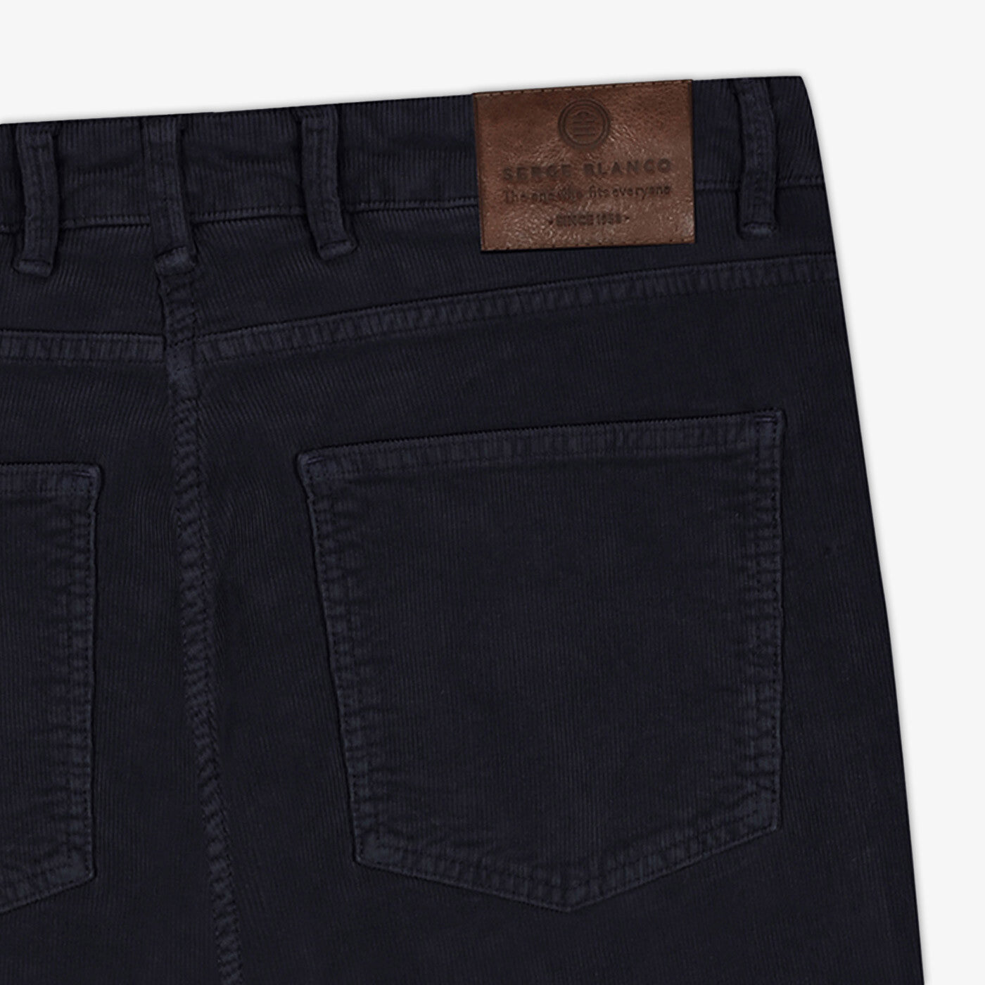 Jean 331 velours tapered fit dark navy