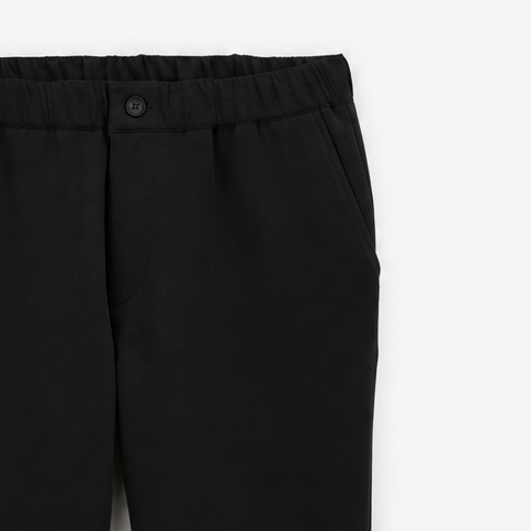 Pantalon chino 549 stretch à taille élastiquée noir