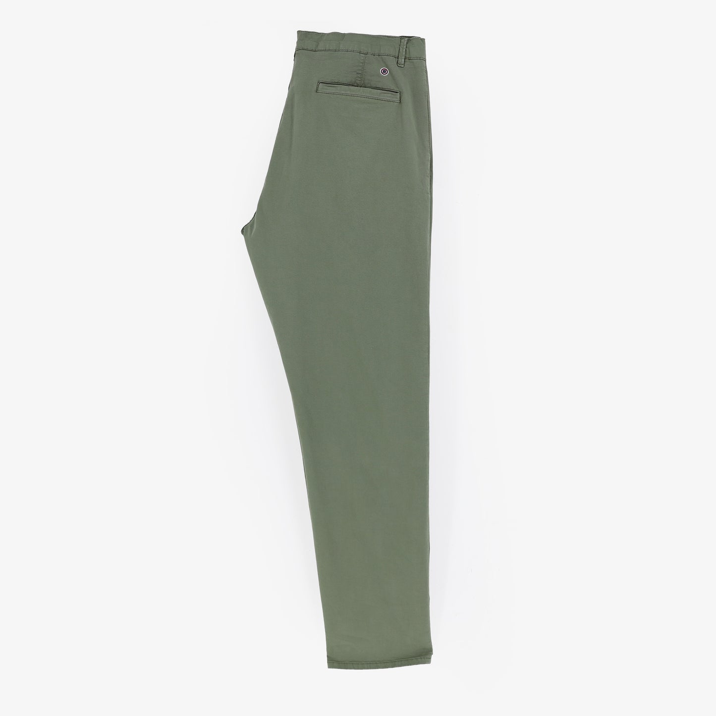Chino 549 comfort con elastico in vita, verde kaki