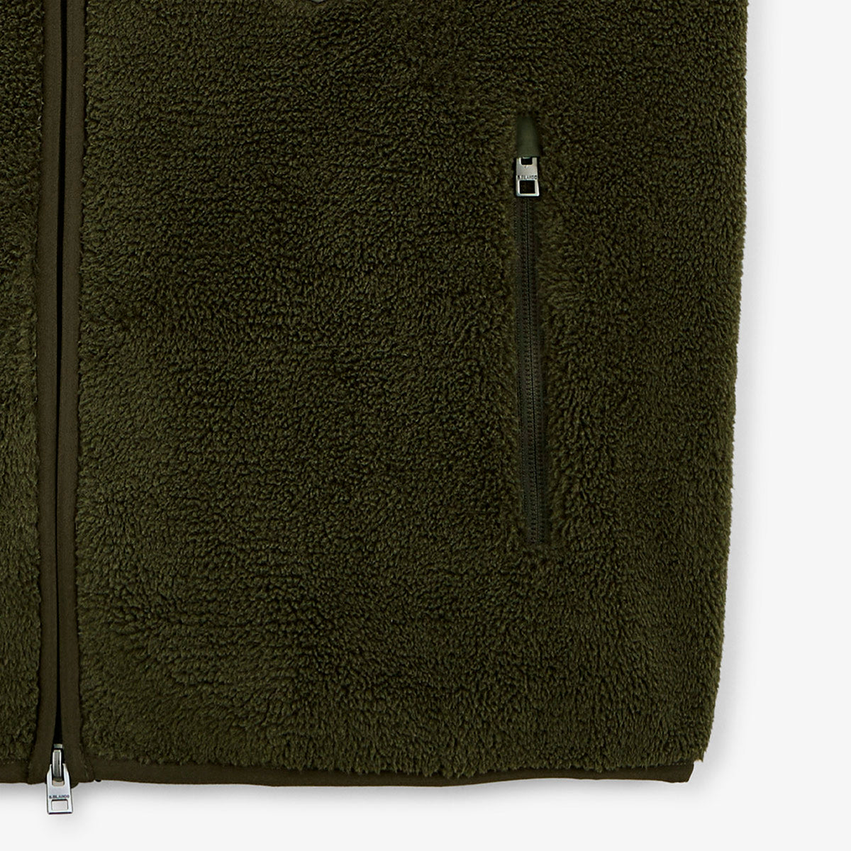 Gilet polaire sherpa sans manches vert militaire Montréal SBPLAY
