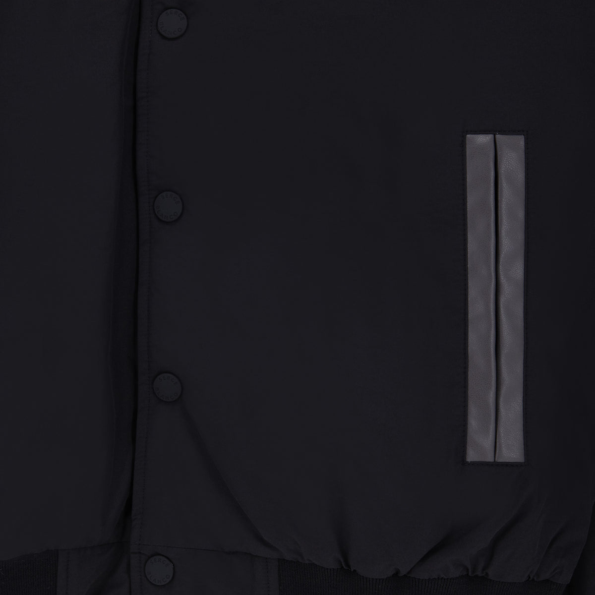 Black 100% Cotton RCT Triplé Teddy Jacket, Toulon Champions Cup