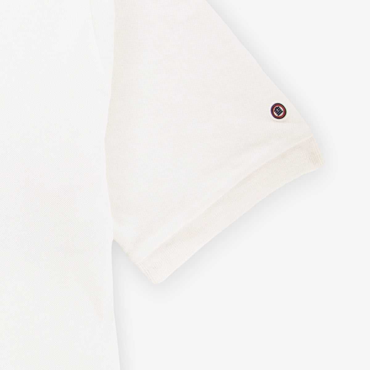 Polo a maniche corte in cotone bianco dello Stade Toulousain