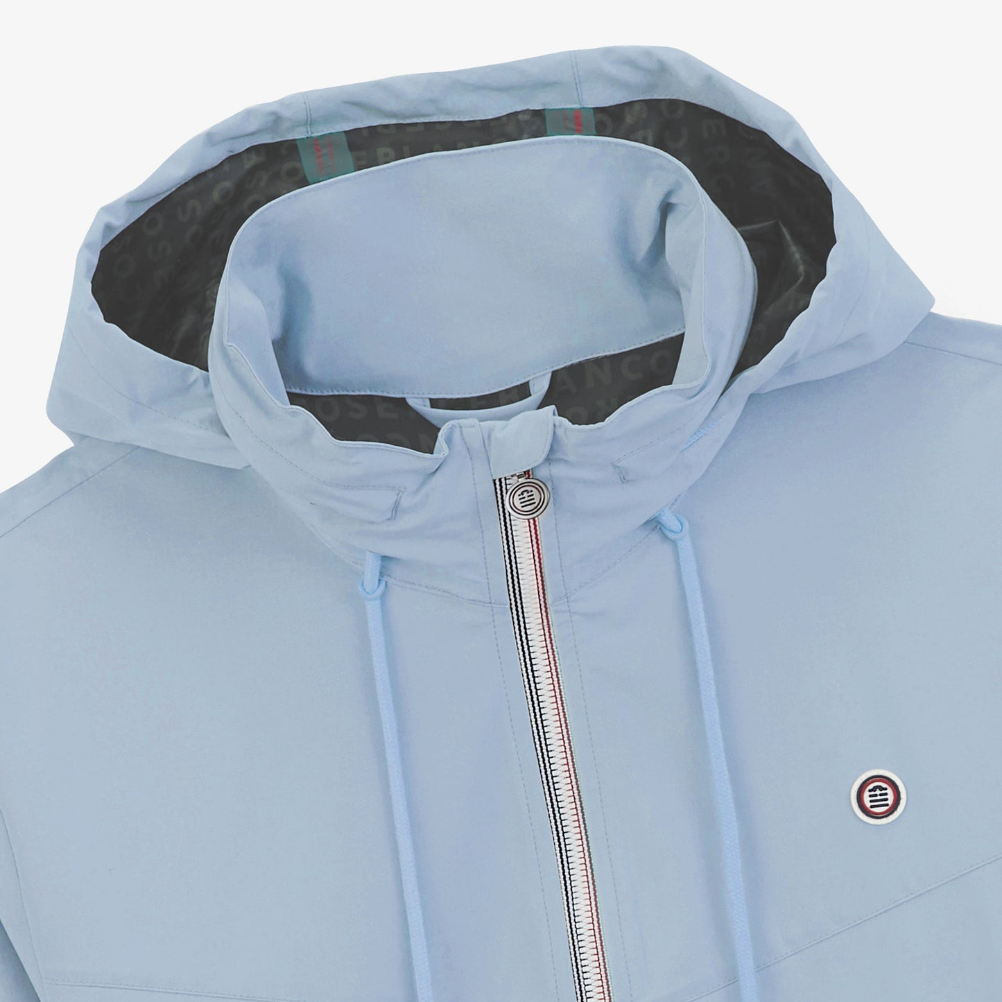 Parka Stormer impermeable bleu ciel HOMME SERGE BLANCO