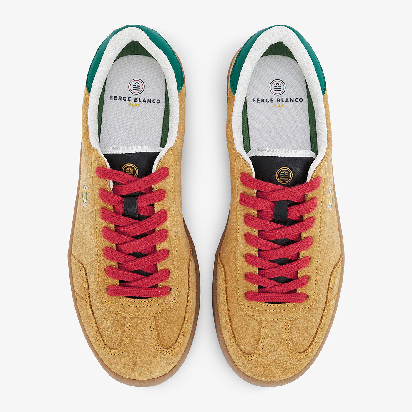 Sneaker Antilop en cuir jaune