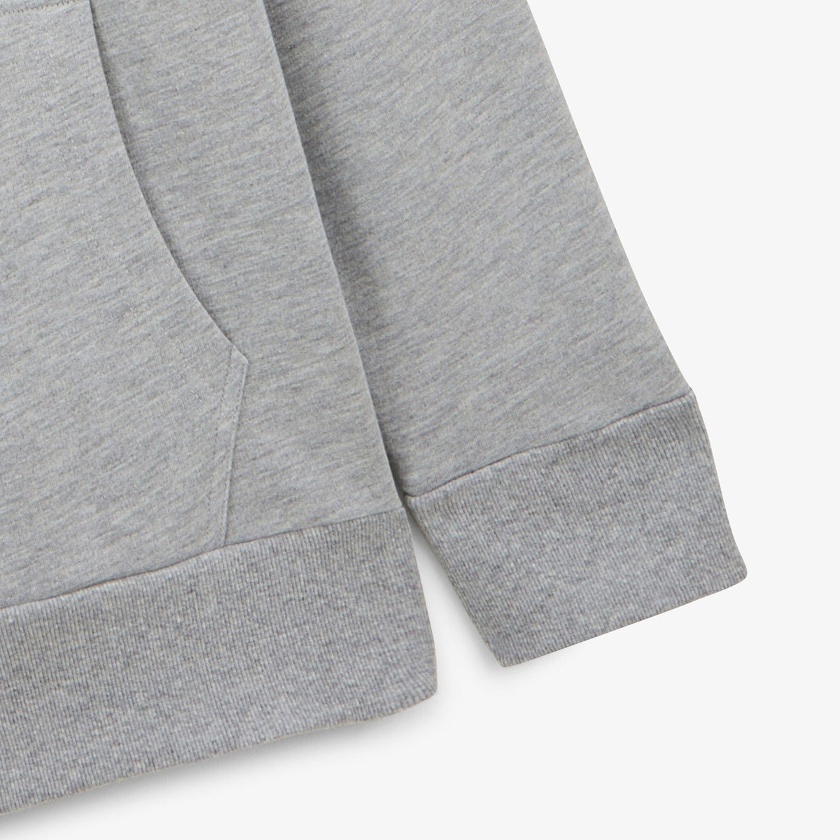 Sweat à capuche gris avec cordons homme serge blanco
