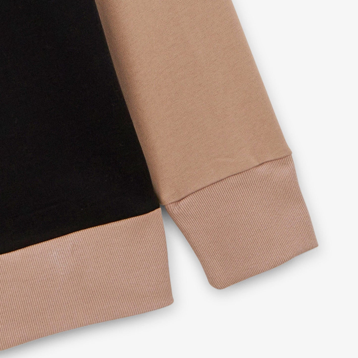 Sweat col rond tricolore gris anthracite homme serge blanco