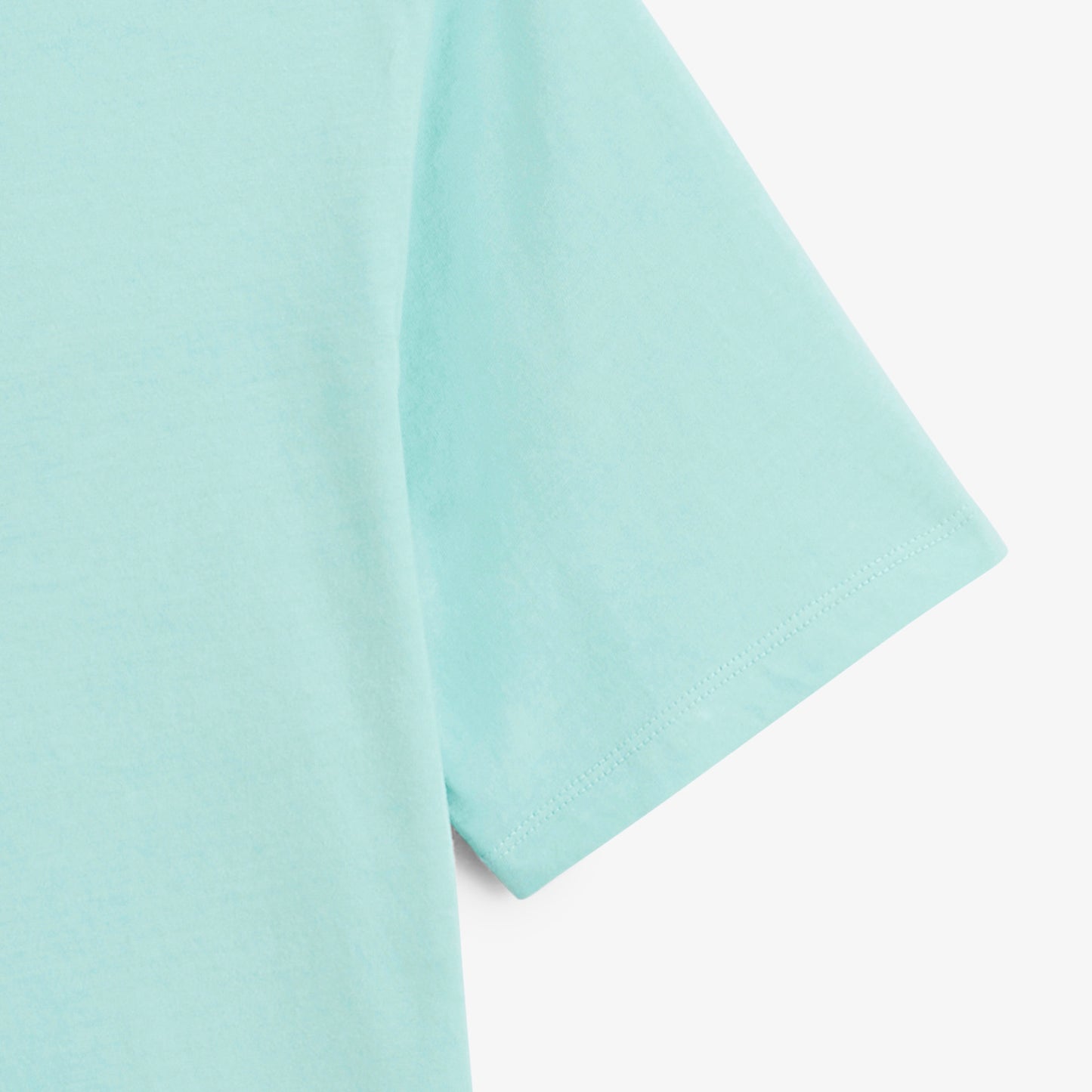 T-shirt manches courtes Théo imprimé dos Blanco Twist bleu ciel