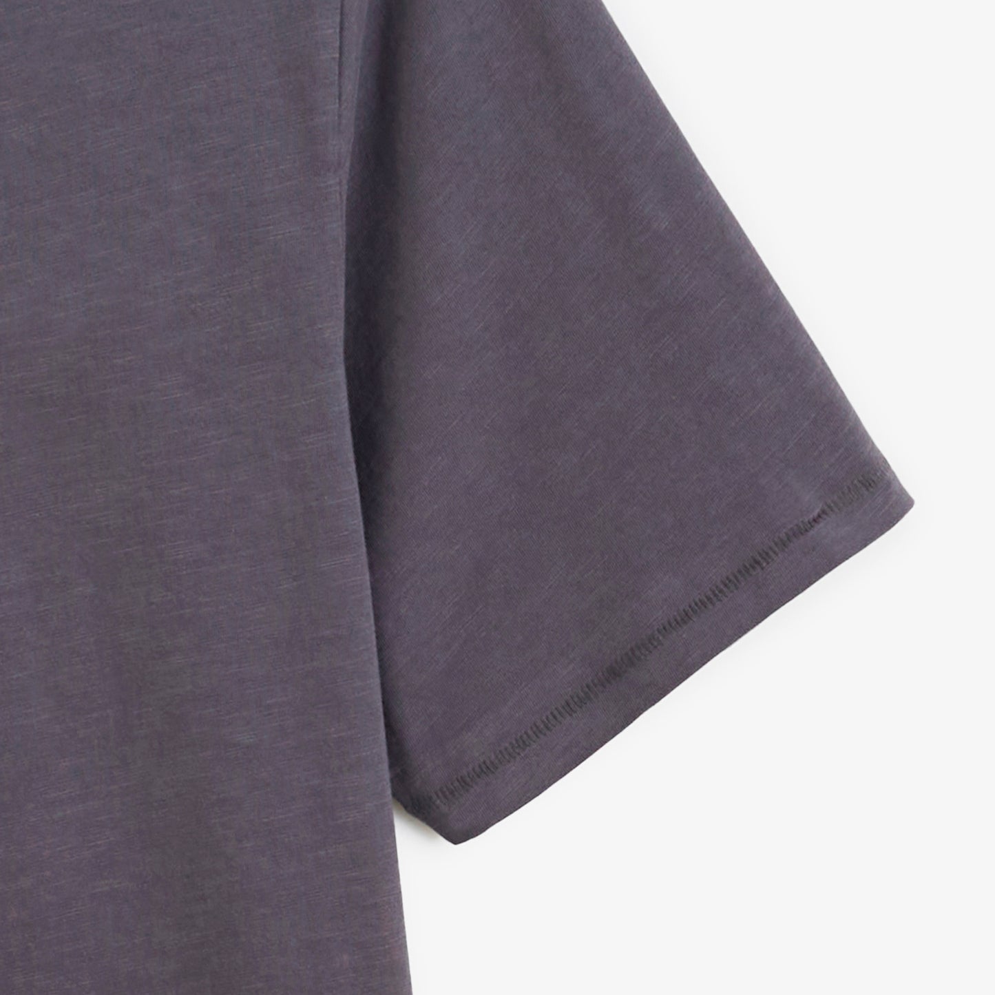 T-shirt manches courtes Théo imprimé Napoli gris asphalte