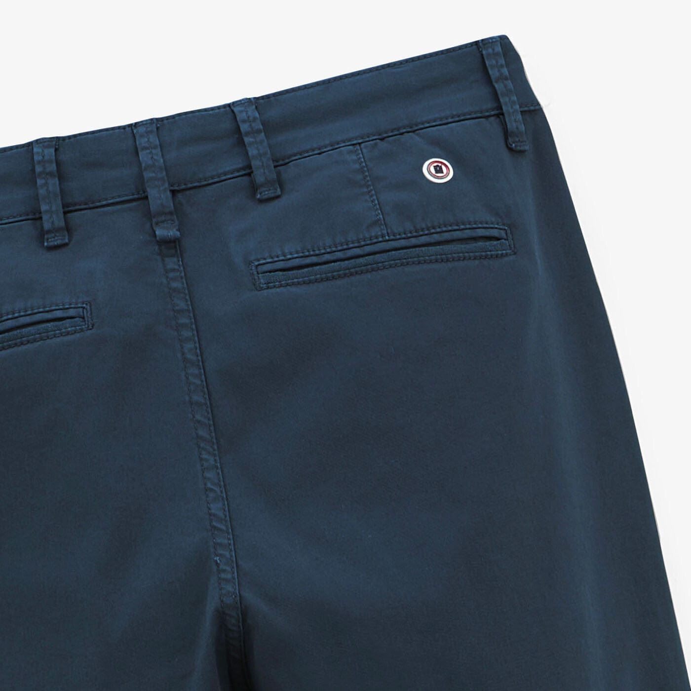 Chino 702 Coupe Confort En Coton Bleu Marine Homme SERGE BLANCO