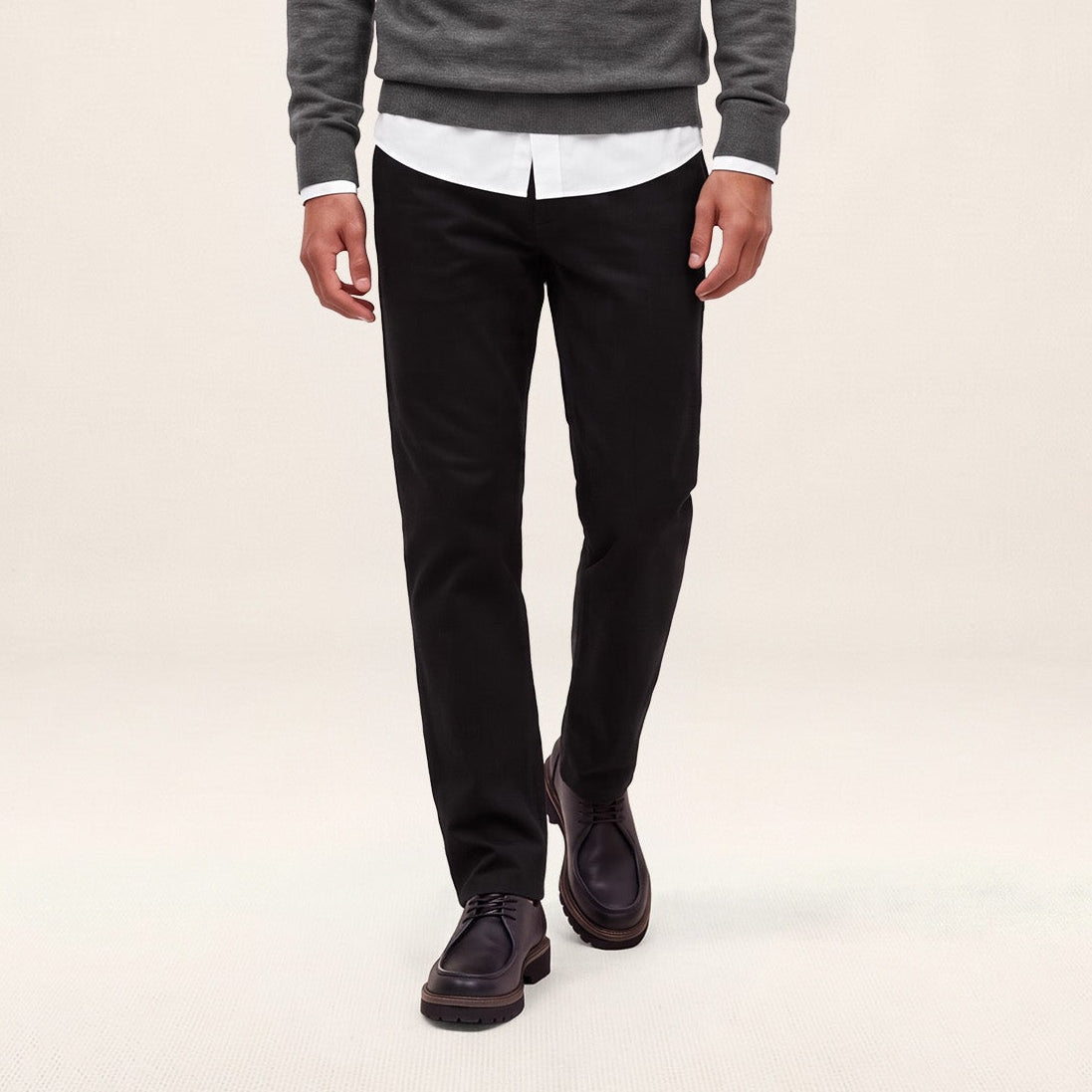 Pantalon 702 confort coton noir