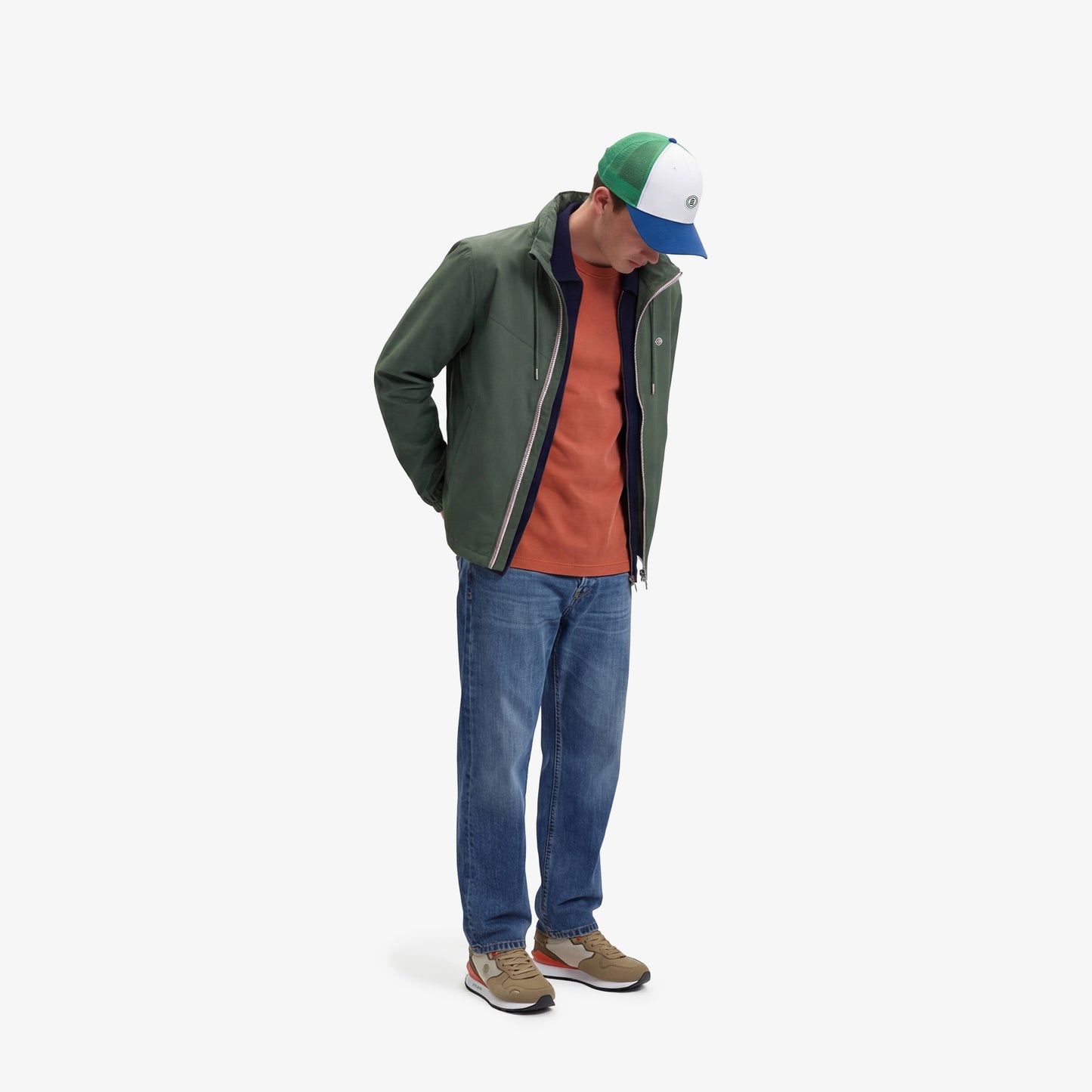 Blouson Stormy imperméable vert militaire