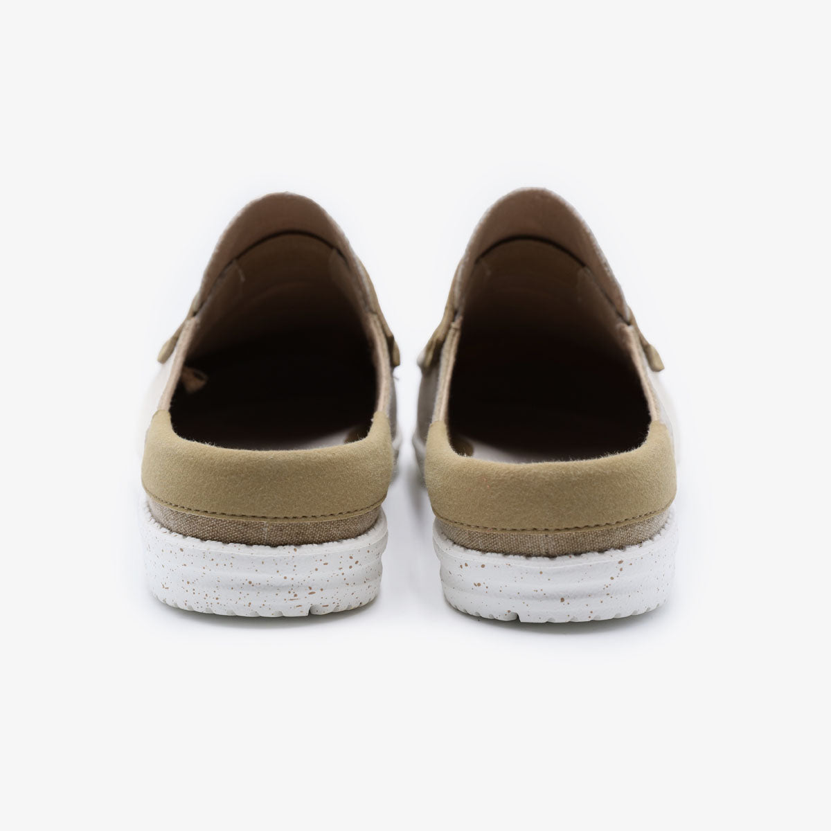 Bidart Beige herenslippers SERGE BLANCO