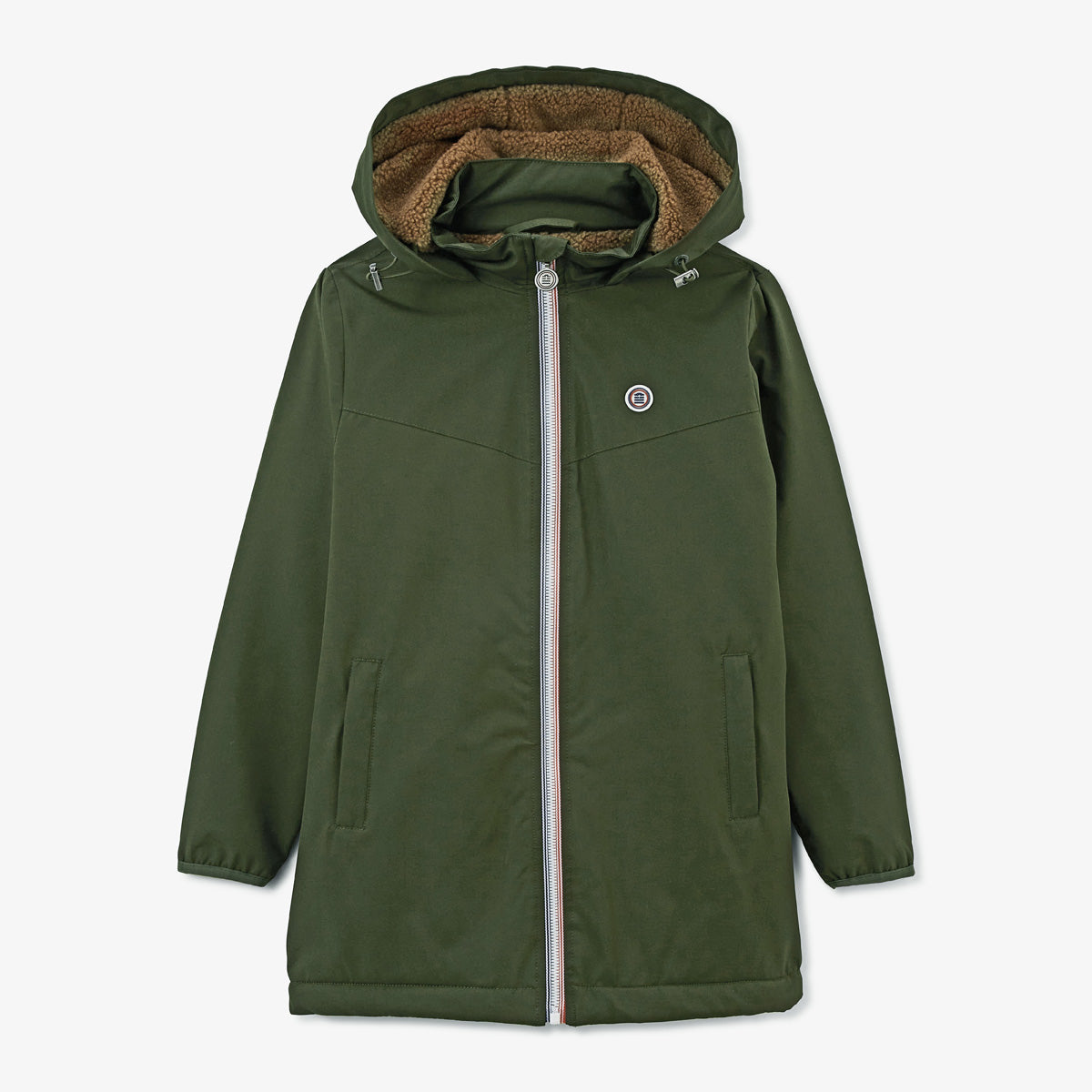 Véritable parka de l'armée néerlandaise avec doublure OD vert NL
