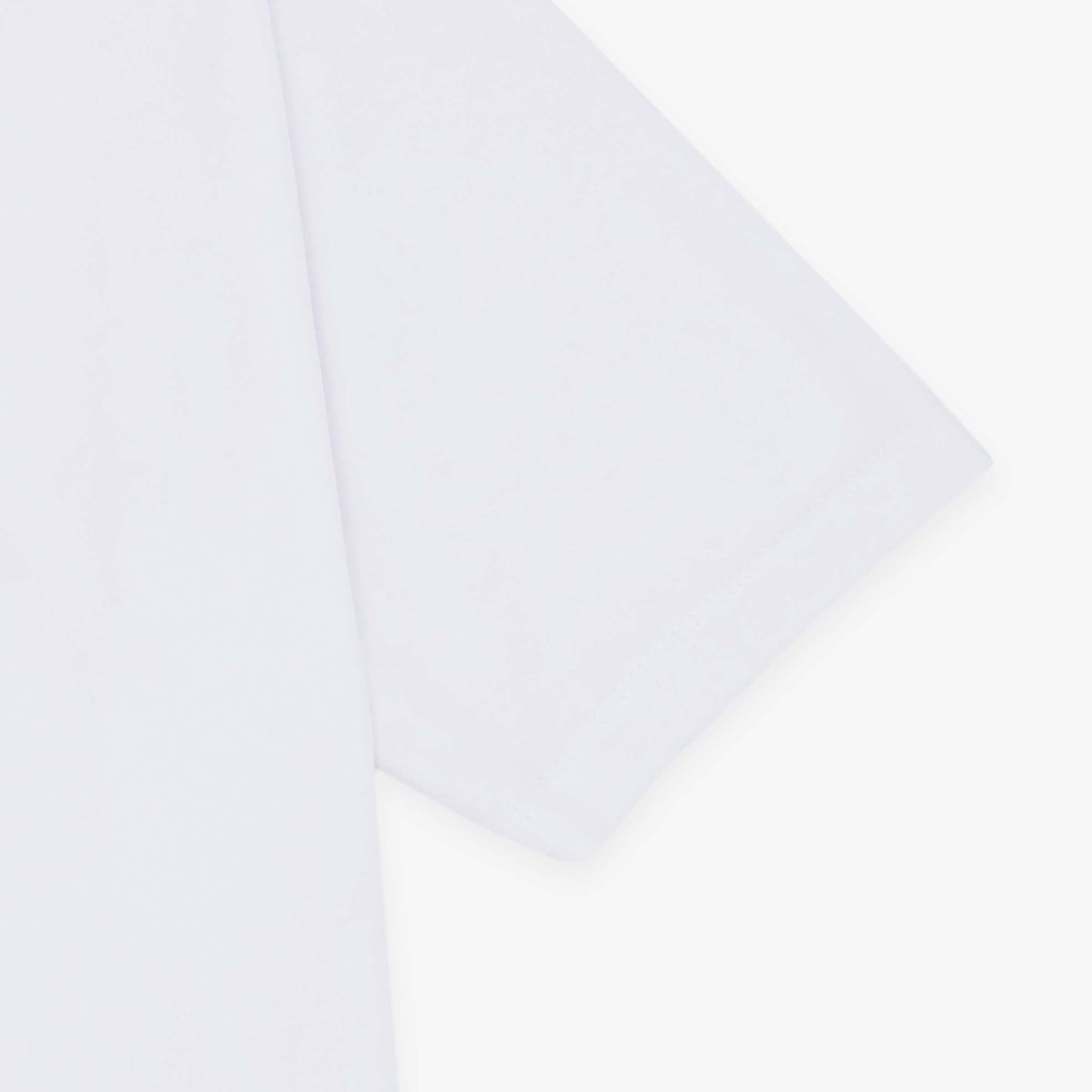 Men's White Short-Sleeve Terry Cloth Polo Shirt with Zip-Up Collar by SERGE BLANCO