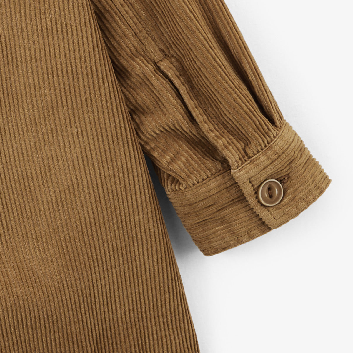 Jungenjacke Worker aus haselnussbraunem Samt Wilfried SERGE BLANCO