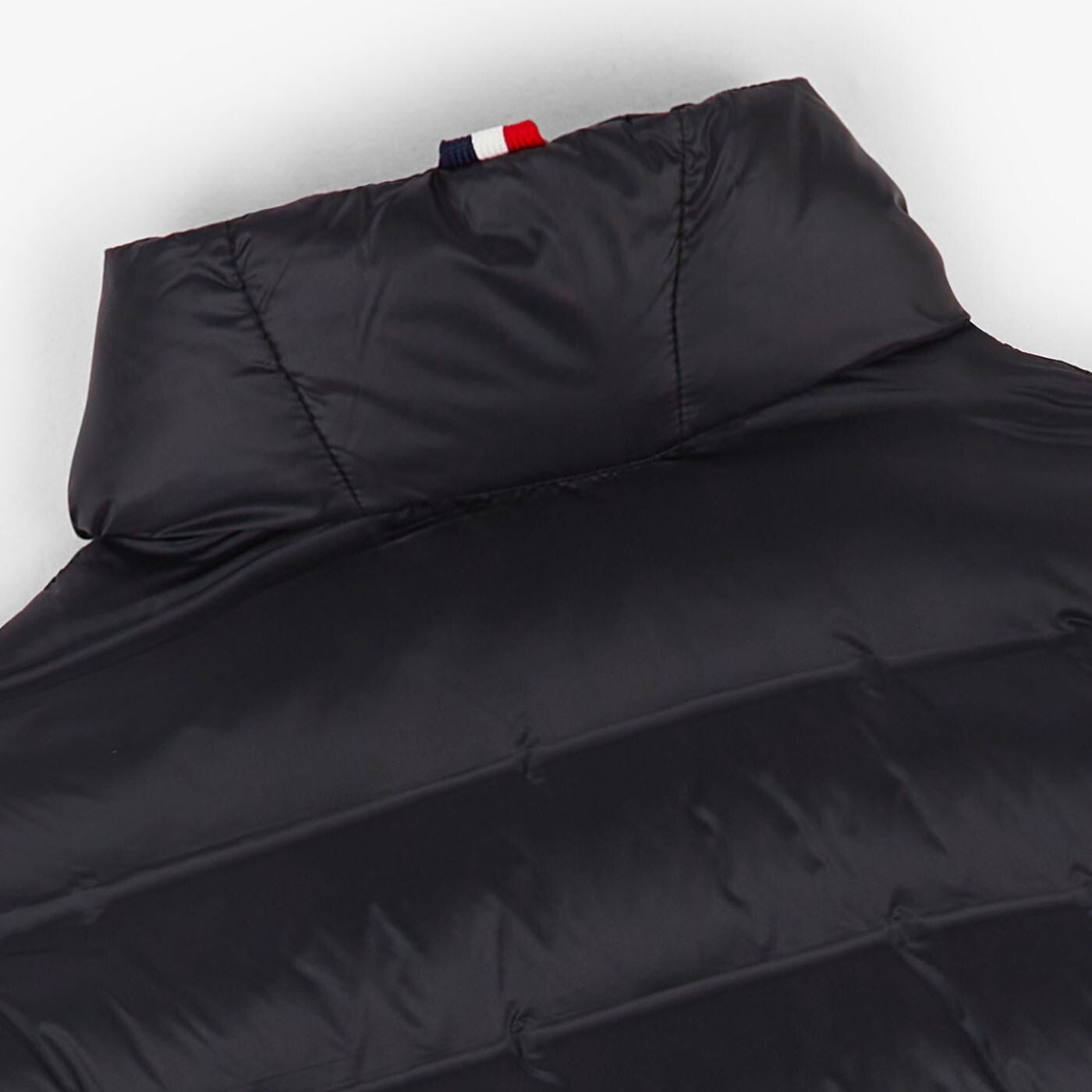 Black long-sleeved Piumino down jacket
