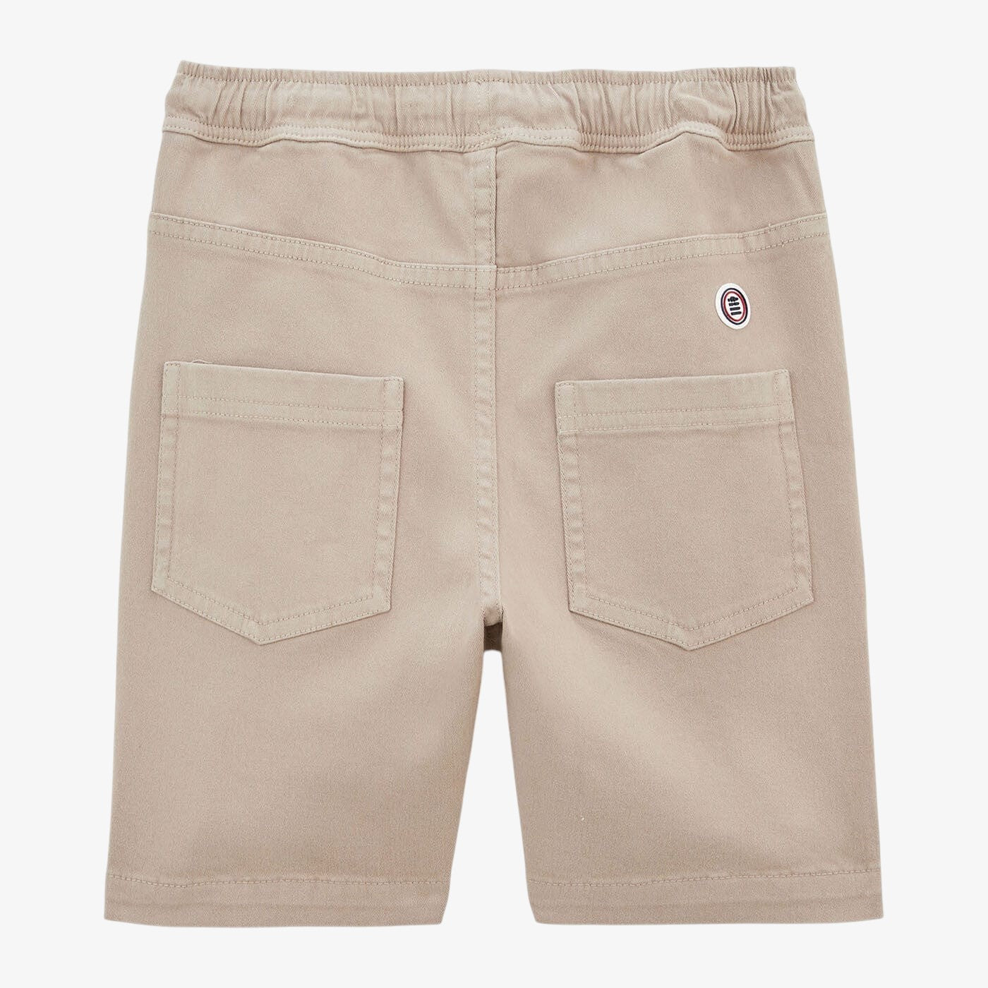 Bermudas para niño beige mastic de algodón SERGE BLANCO
