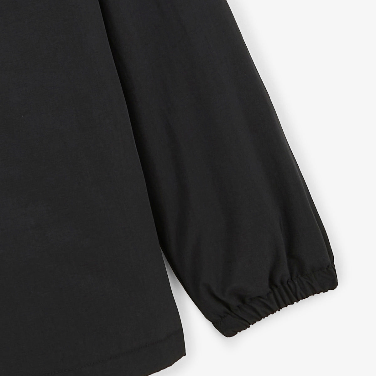 Parka Dan repelente al agua con insignia bordada negra para hombre SERGE BLANCO