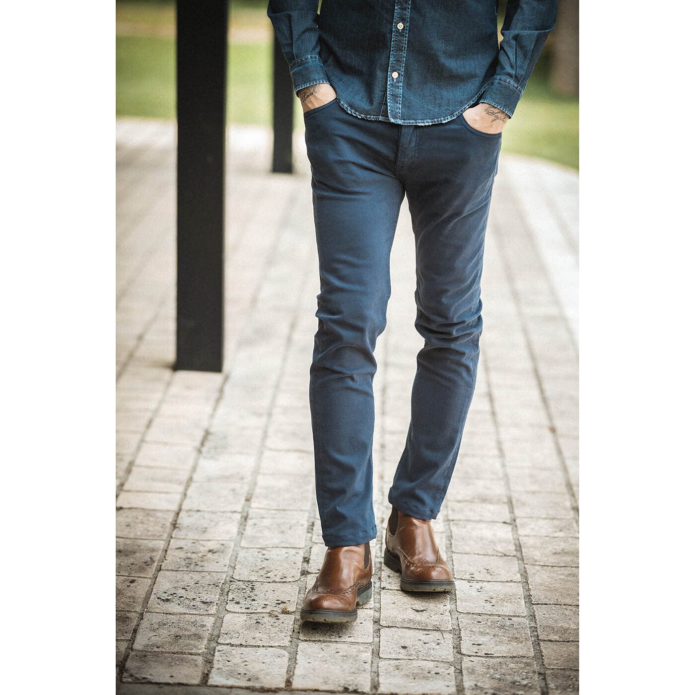 Pantaloni 5 tasche Power Twist - Modello 325