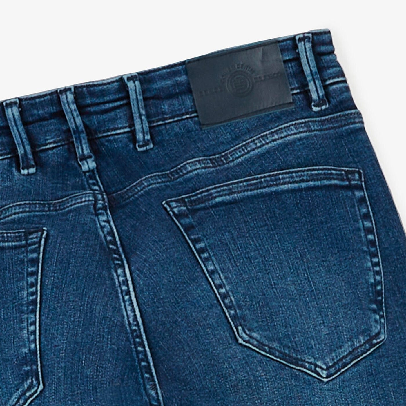 Jean 325 slim fit blu denim in cotone da uomo SERGE BLANCO