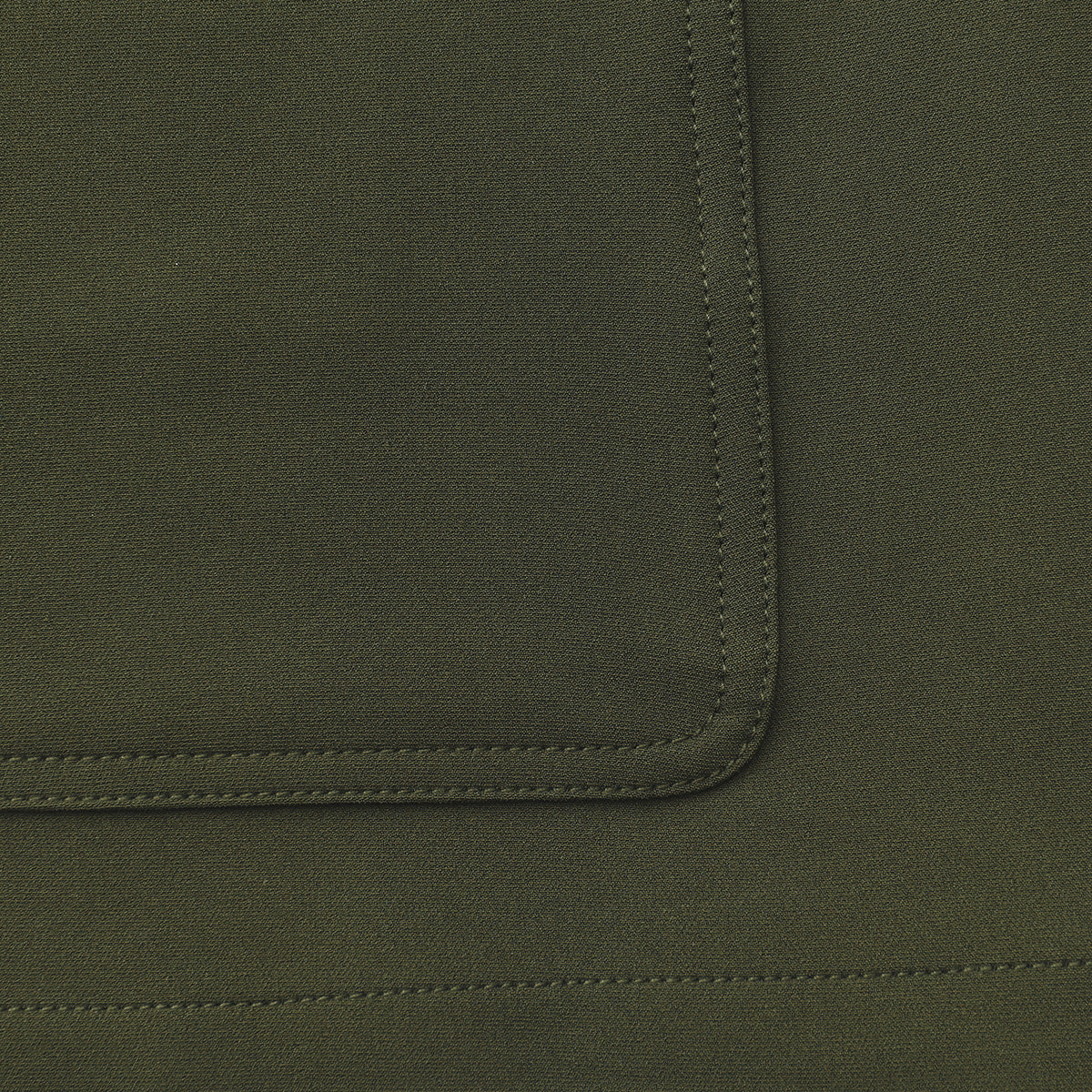 Giacca Worker verde militare Waël serge blanco