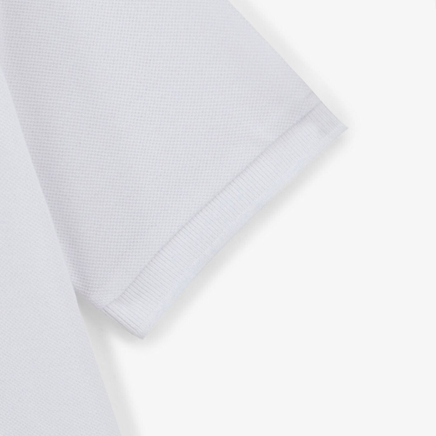 Junior polo met korte mouwen van wit katoen SERGE BLANCO