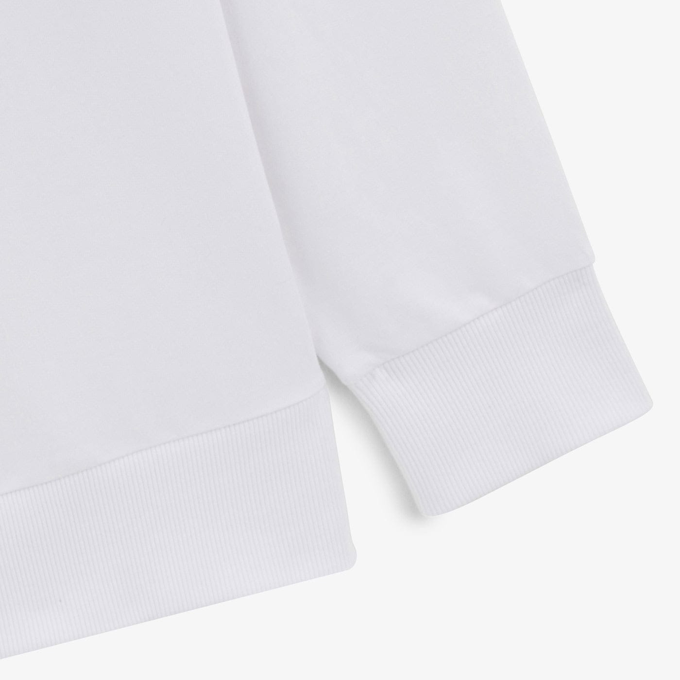 Stan-sweater van katoen met kersenborduursel, wit, heren SERGE BLANCO