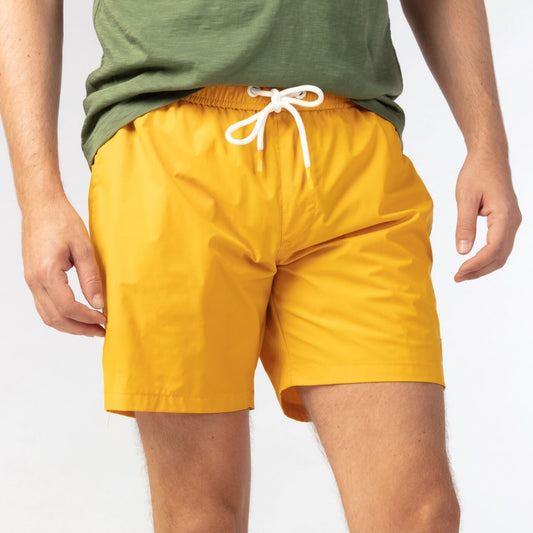 Short de bain jaune