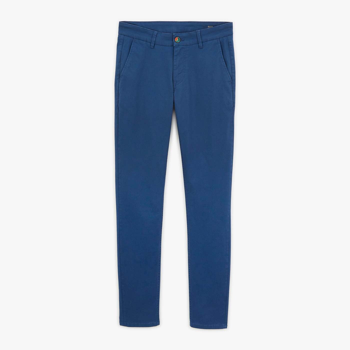 Chino 702 coupe confort indigo