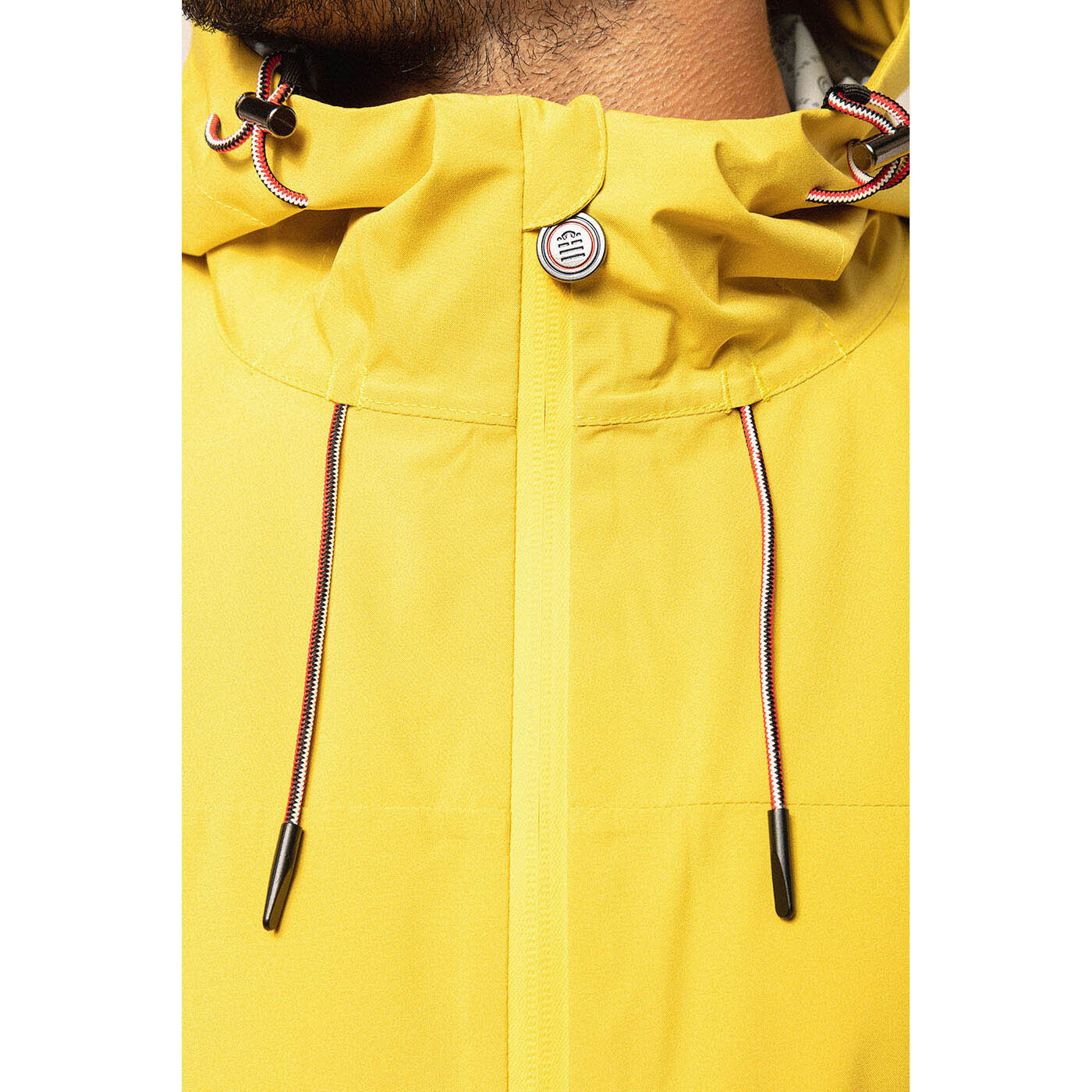 Parka Storm jaune en nylon