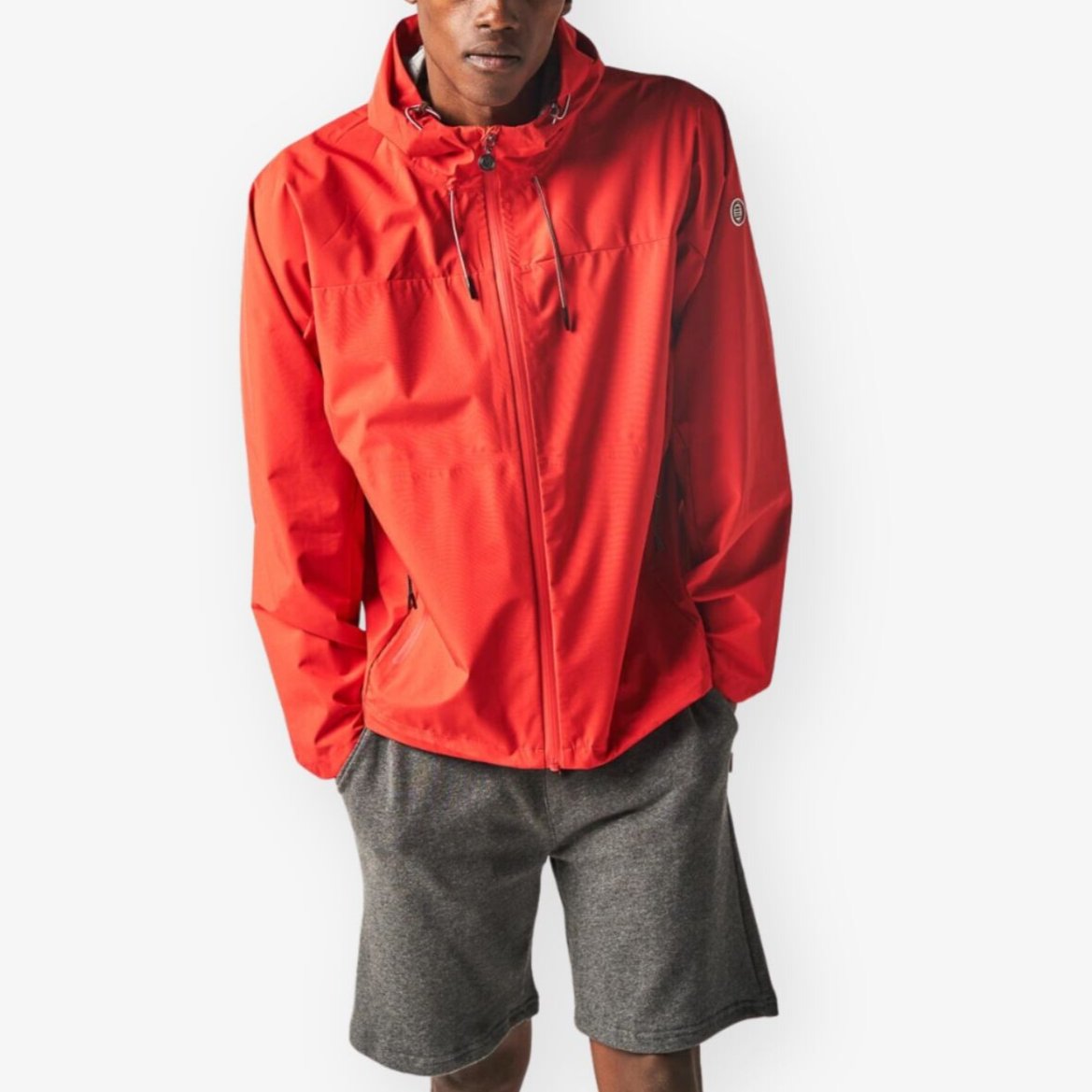 Parka Imperméable Storm Rouge