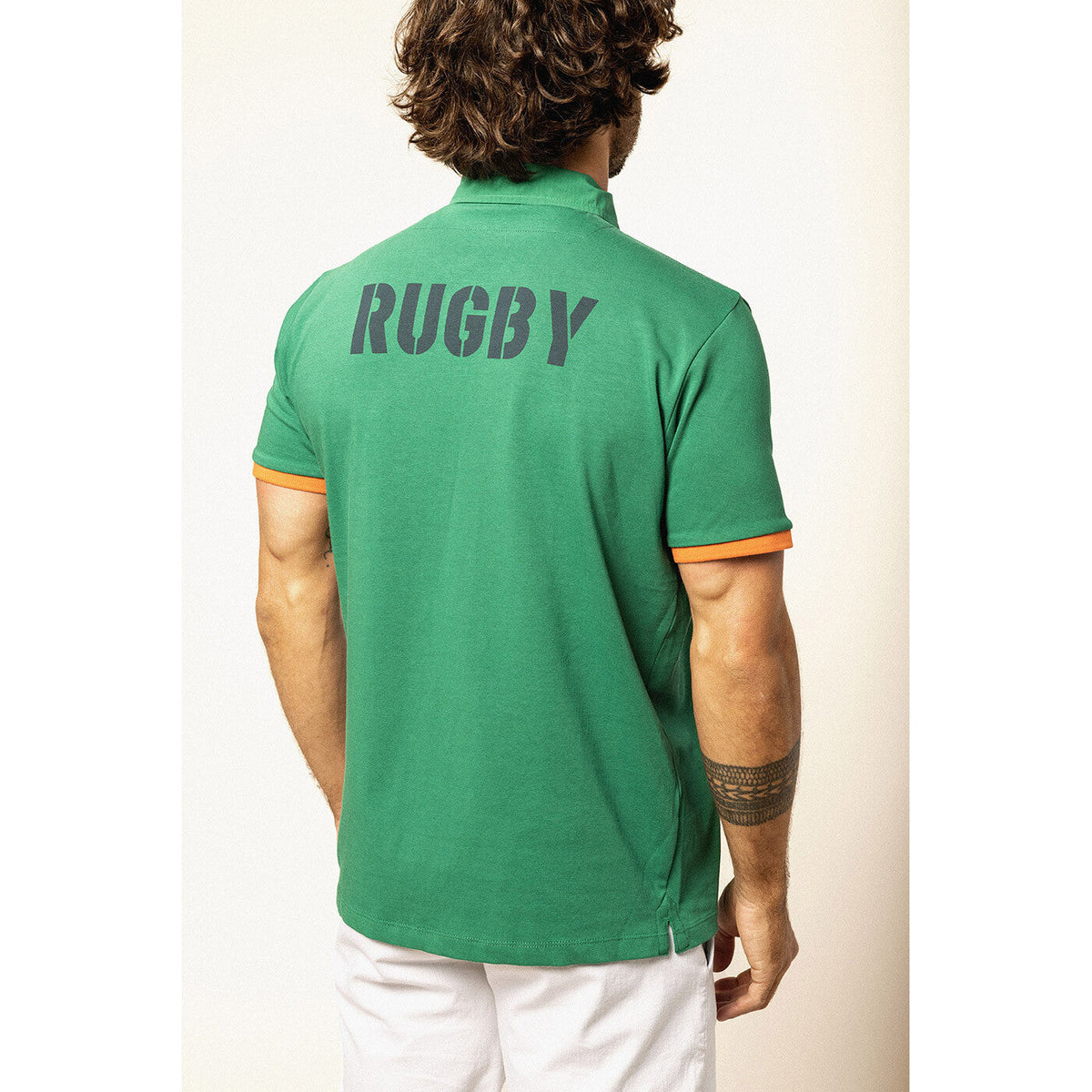 Polo Manches Courtes Irlande Rugby Nation