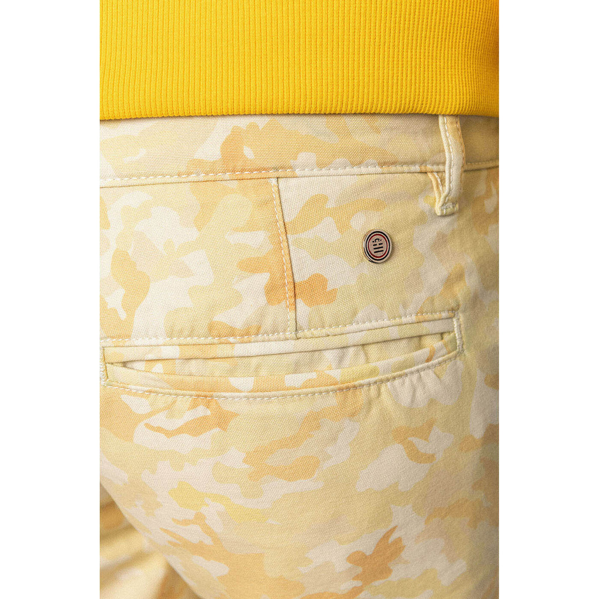 Bermuda chino beige camouflage