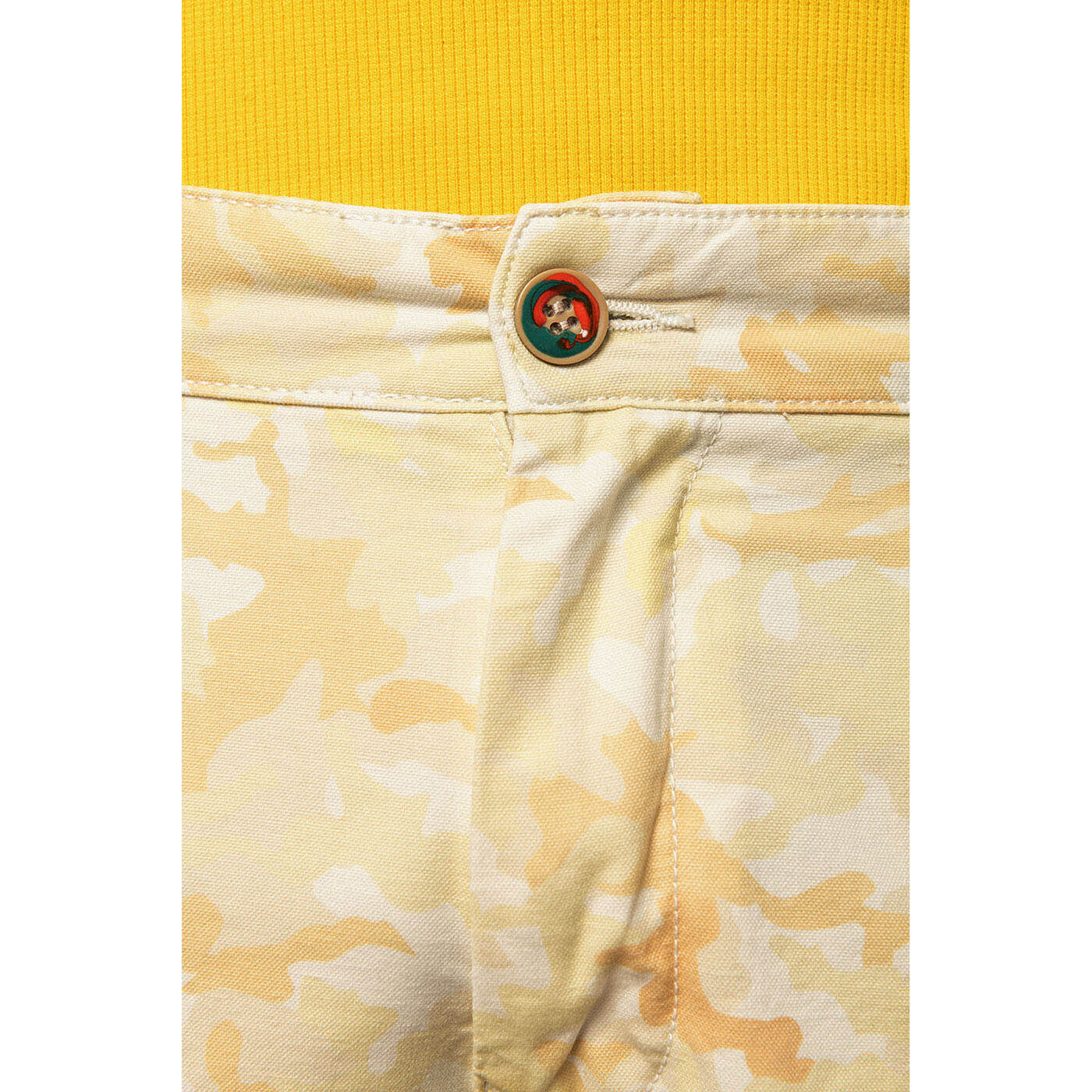 Bermuda chino beige camouflage