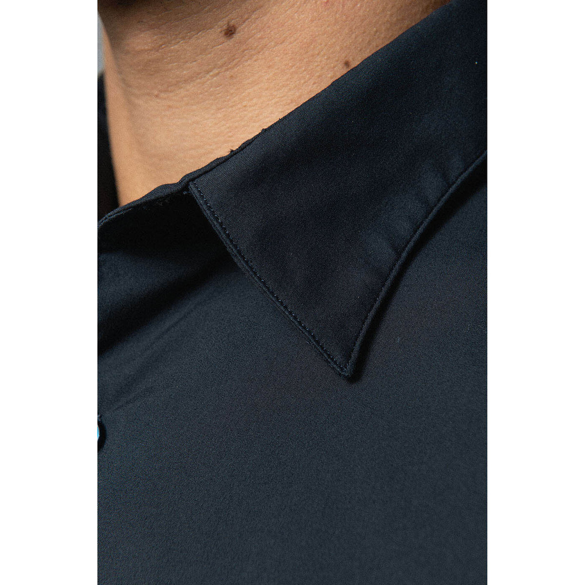 Chemise Manches Longues Popeline Stretch