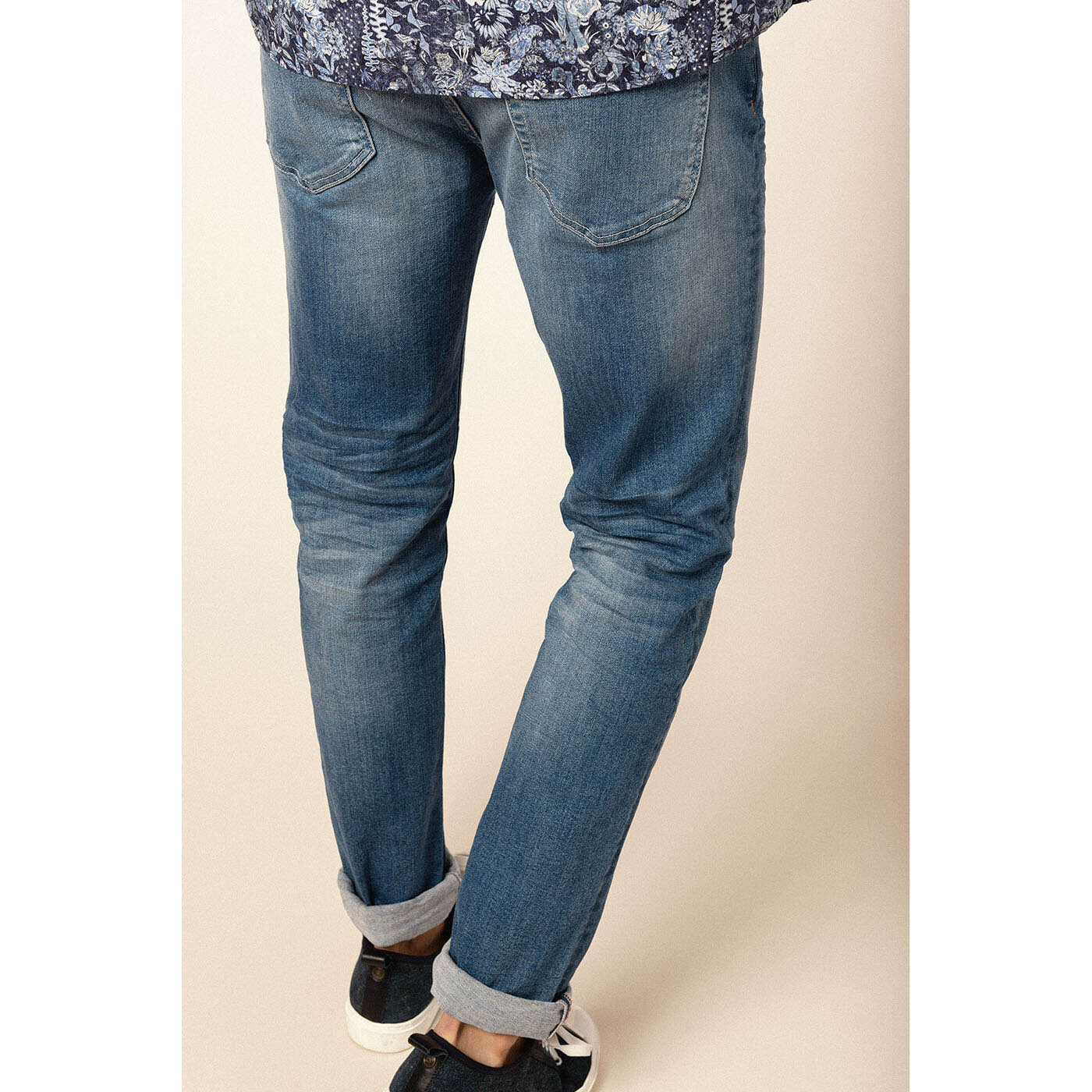 Jean Powertwist 5 Poches Slim Fit