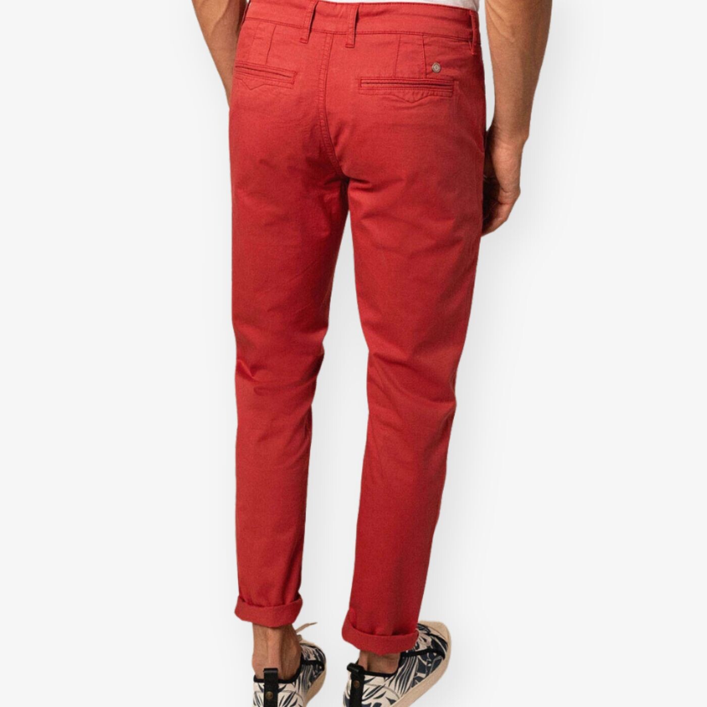 Chino 702 framboise