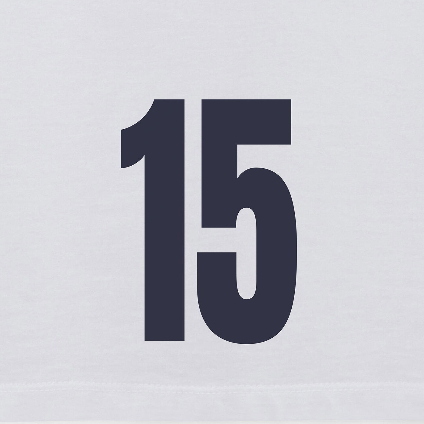 T-shirt blanc 15 manche