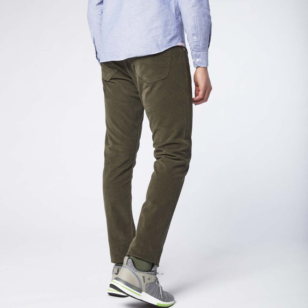 Pantalon 330 Tapered Fit En Velours vert