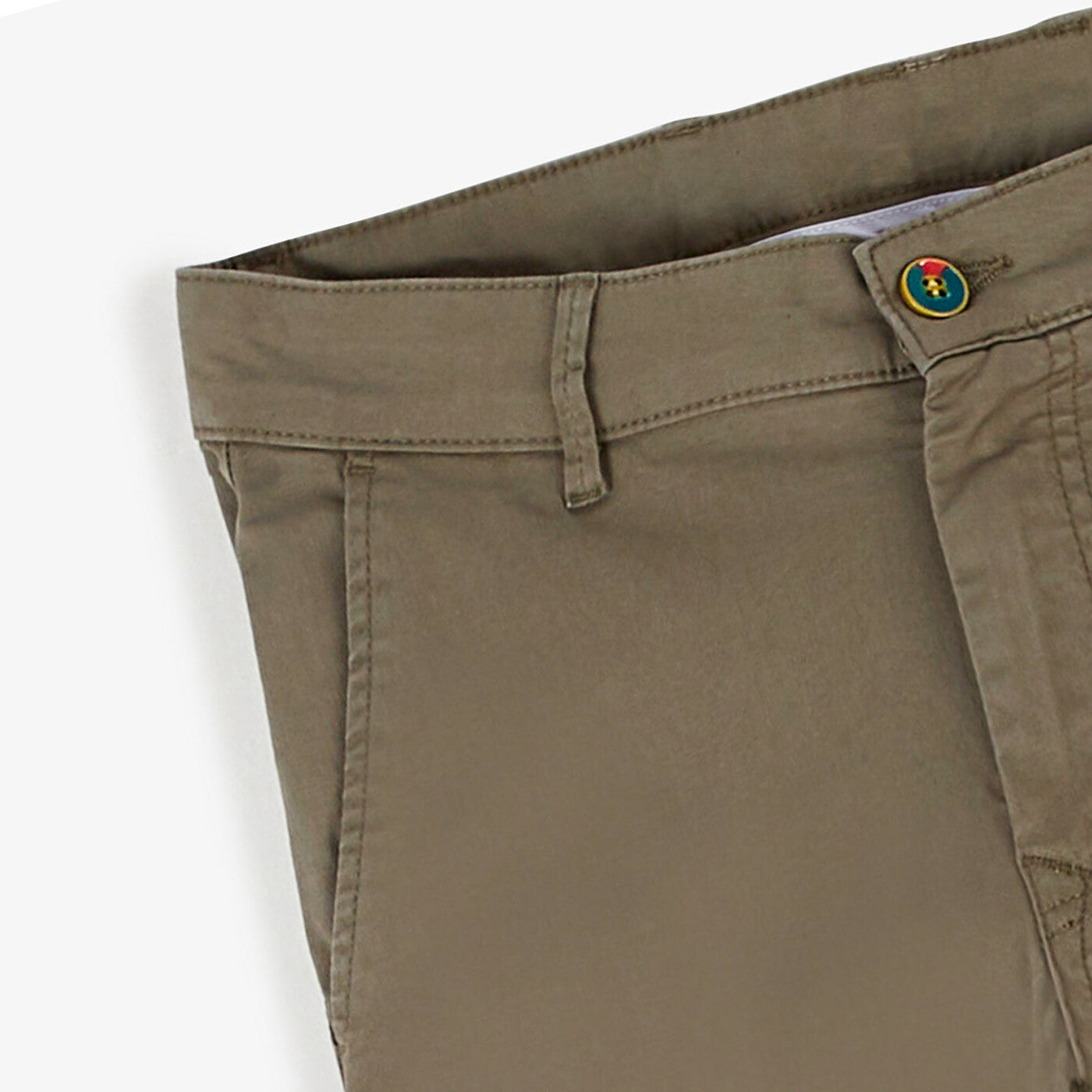 Chino 702 vert coupe comfort fit