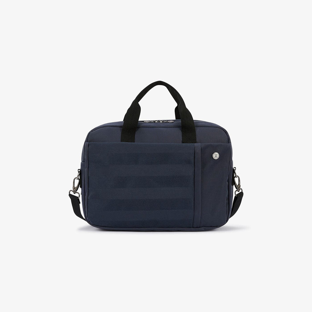 Borsa porta documenti e computer blu navy