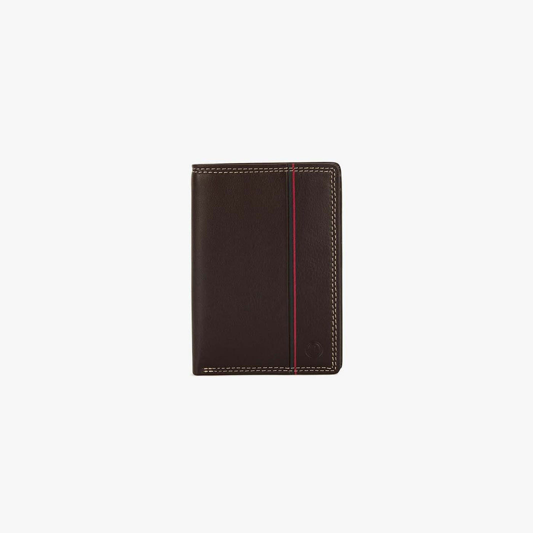 Cartera pequeña VANCOUVER color chocolate