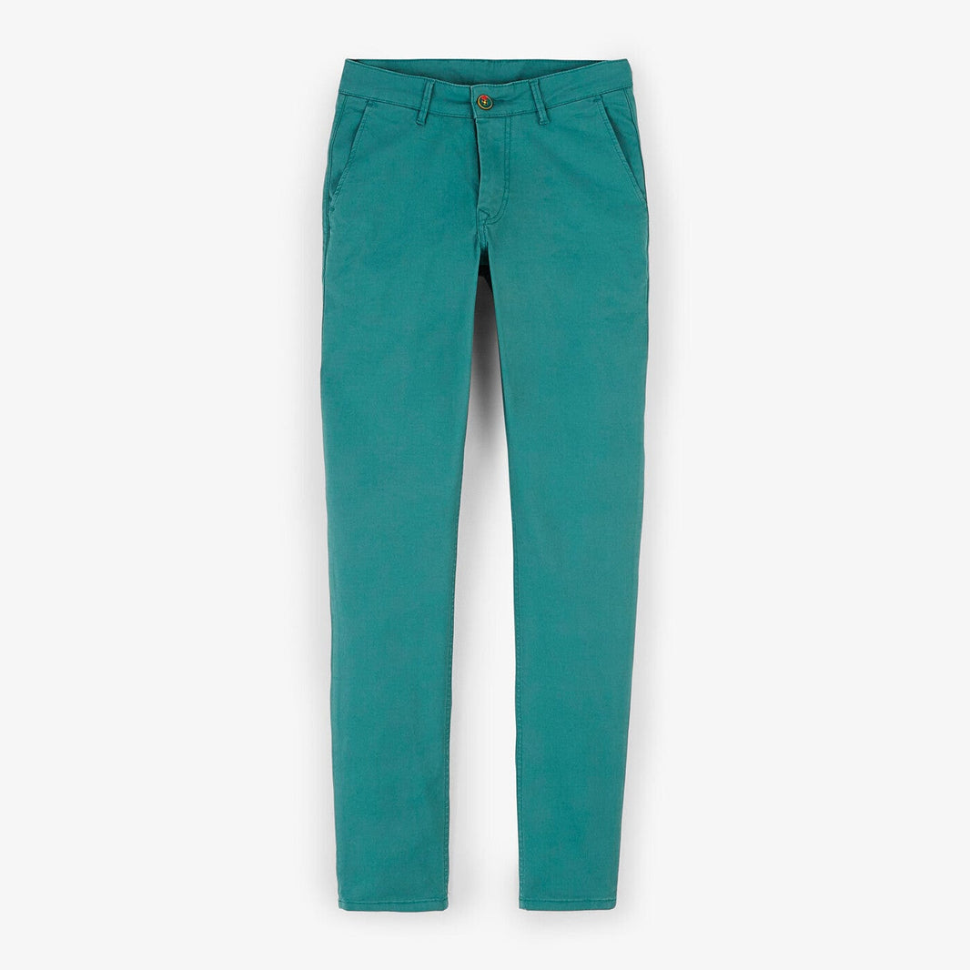 Chino 702 Comfort Fit, Teal Blue