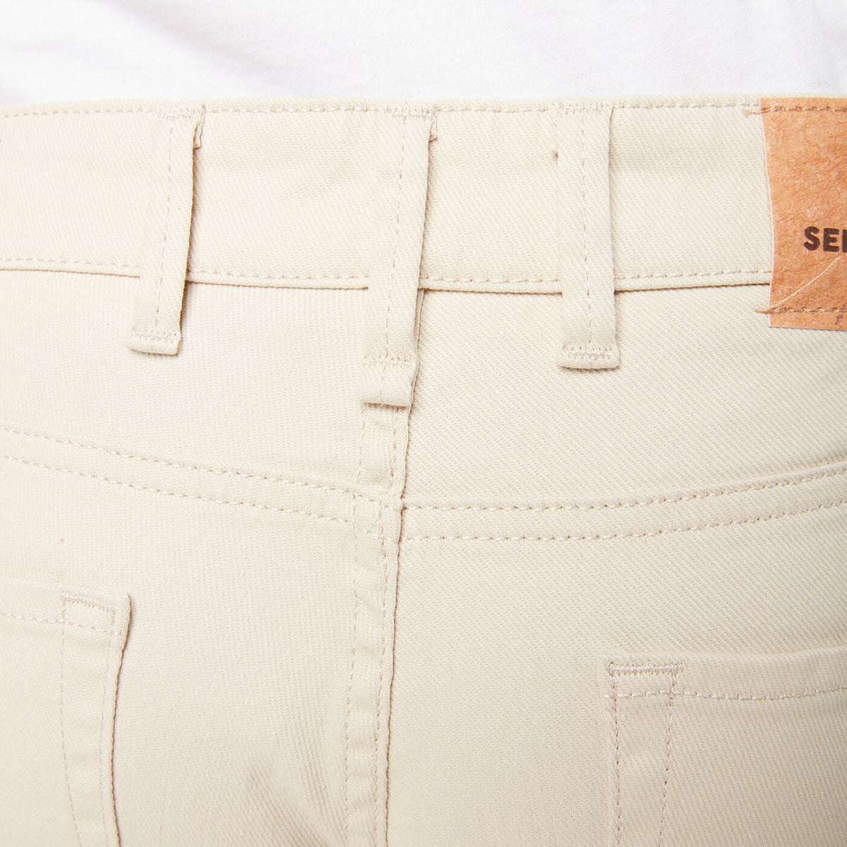 Jean homme 5 poches coupe slim 325 beige