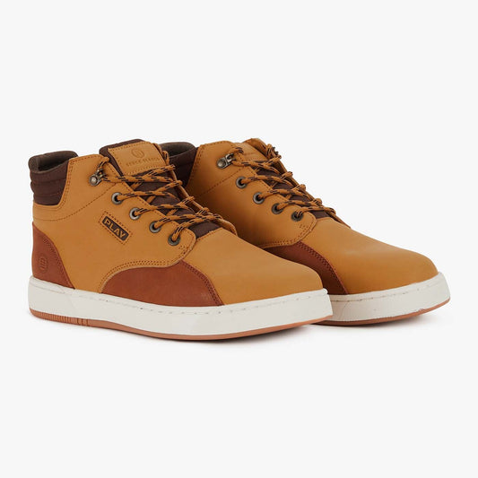 Chaussures montantes City Casual camel