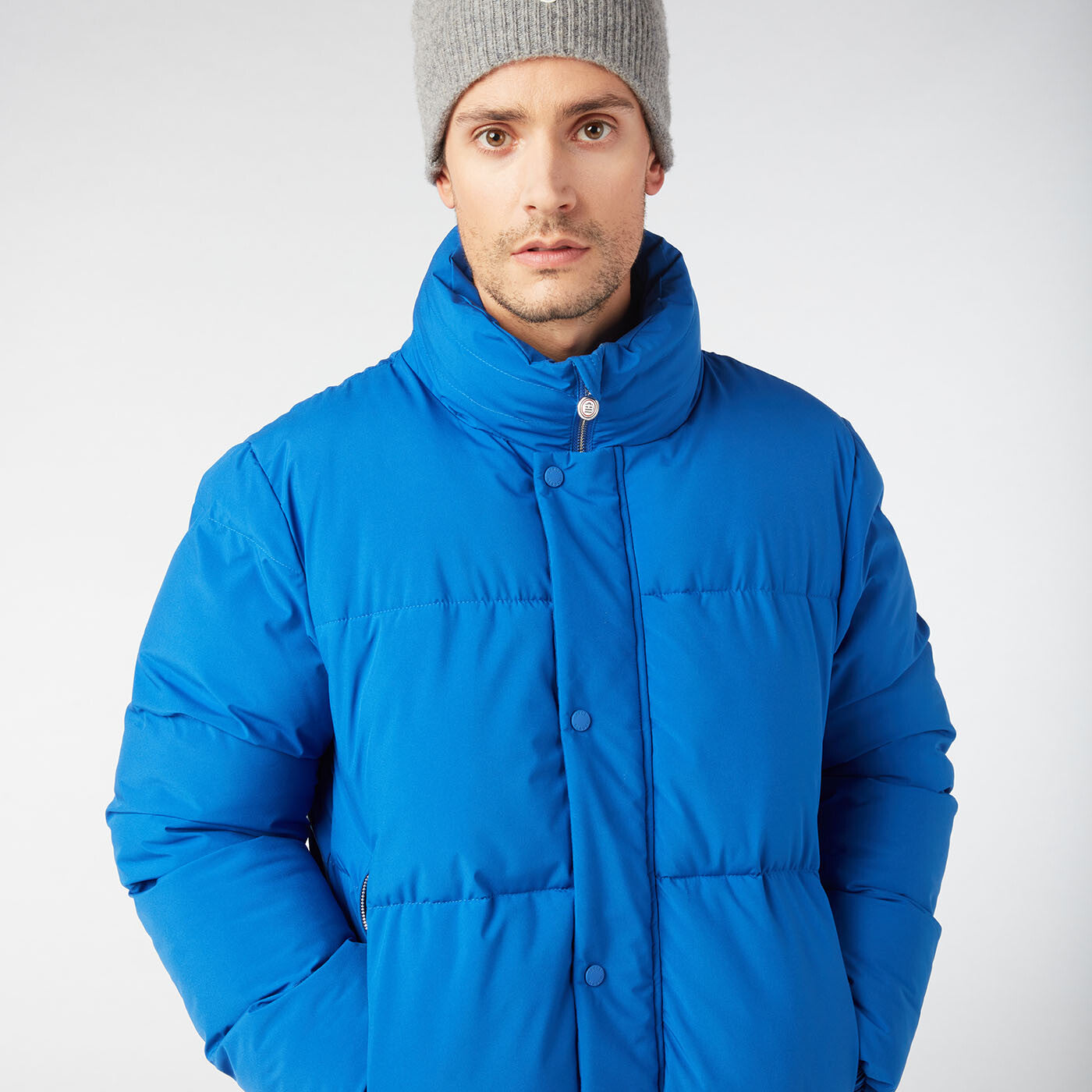 Parka Leon bleu royal