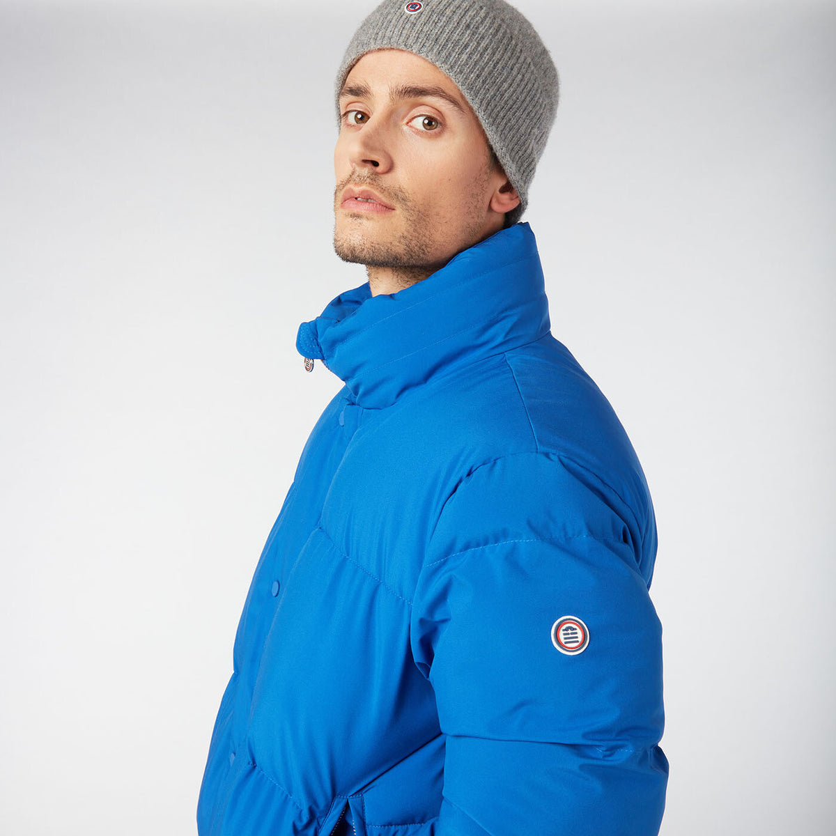 Parka Leon bleu royal